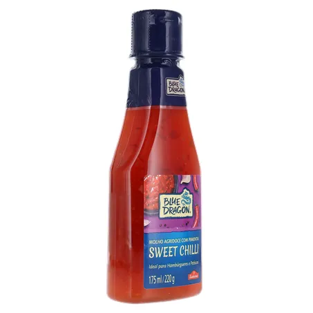 Molho Agridoce Blue Dragon Sweet Chilli com Pimenta Embalagem 175ML 360-32