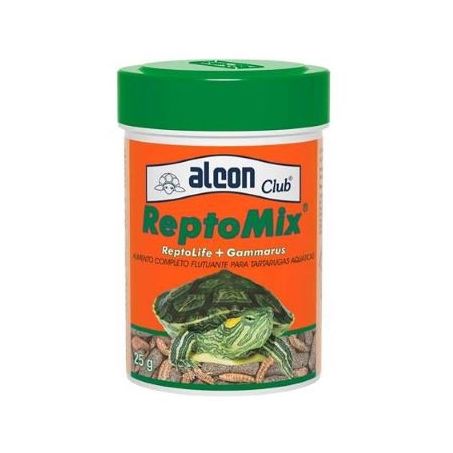 Ração répteis reptomix alcon 25g