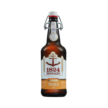 Cerveja Imigração Pilsen Garrafa 500Ml