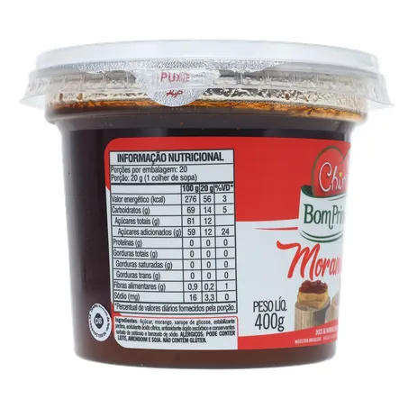 DOCE CREMOSO BOM PRINCÍPIO MORANGO POTE 400G 360-29