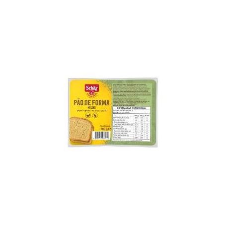 Pão de forma schar milho sem glúten com fibras de psyllium 200g