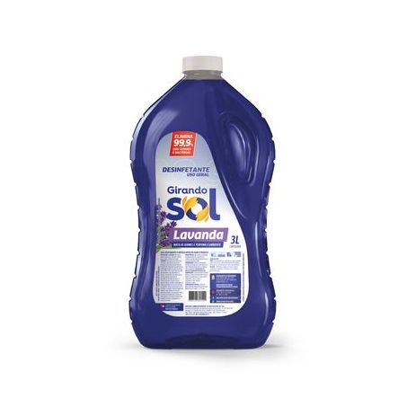 Desinfetante Uso Geral Lavanda Girando Sol 3LT