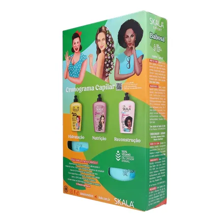 Kit Skala Babosa Shampoo 325ml e Condicionador 325ml 
  360-22