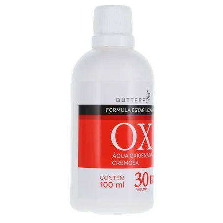Água Oxigenada Butterfly                      Cremosa 30 Volumes  Frasco 100ml 360-33