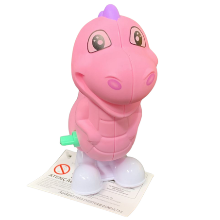 Brinquedo royal toys dinossauro a corda