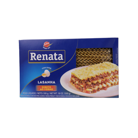 LASANHA RENATA 500G C/OVOS 360-1