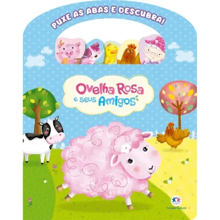 Livro Ciranda Cultural Ovelha Rosa e Seus Amigos