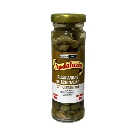 Alcaparras Em Conserva Andaluzia Vidro 100g