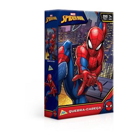 Brinq.quebra cabeca spider man 200pcs