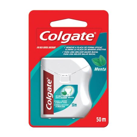 FIO DENTAL COLGATE MENTA 50M