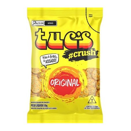 Biscoito tucs crush original 50g
