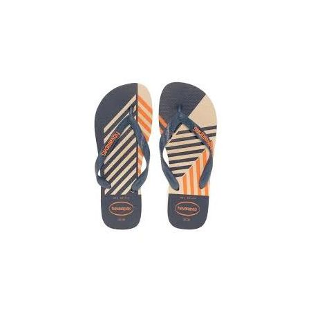 HAVAIANAS TREND AREIA/AZUL INDIGO 45/46