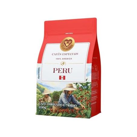 Cafe moido peru 3 coracoes 250g
