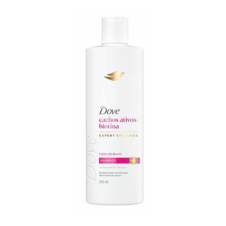 SH.DOVE 370ML CACHOS ATIVOS/BIOTINA