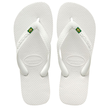 HAVAIANAS TOP BRASIL BRANCO TAM43/44