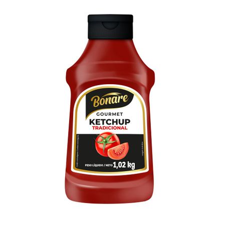 Ketchup Gourmet Bonare Tradicional 1,02Kg