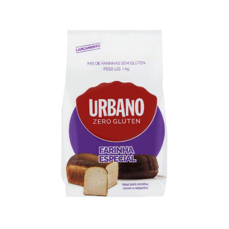 FARINHA ZERO GLÚTEN URBANO ESPECIAL