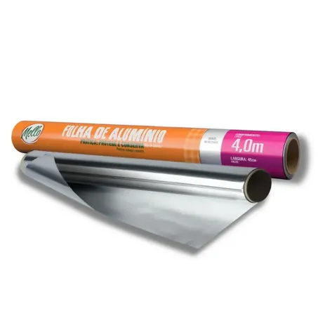 PAPEL ALUMINIO MELLO 45CMX4MT