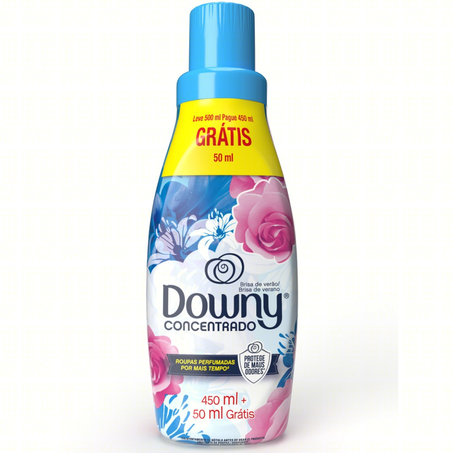 Amaciante downy 500ml concentrado brisa de verao gratis 50ml