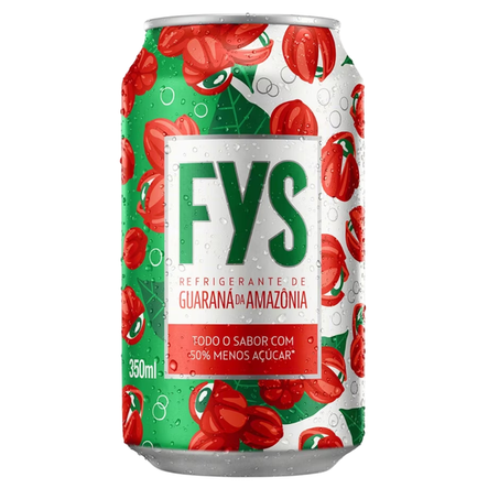 Refrigerante Fys Guaraná da Amazônia 350ml