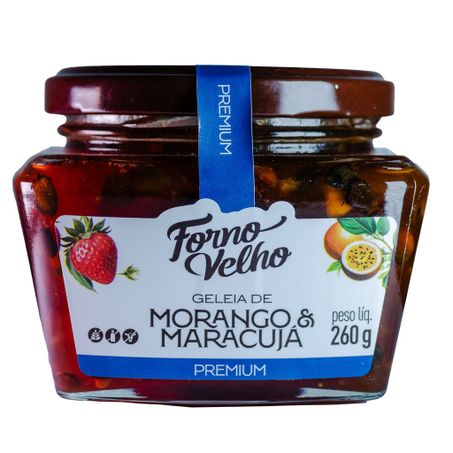 GELEIA DE MORANGO E MARACUJA PREMIUM 260G 360-1