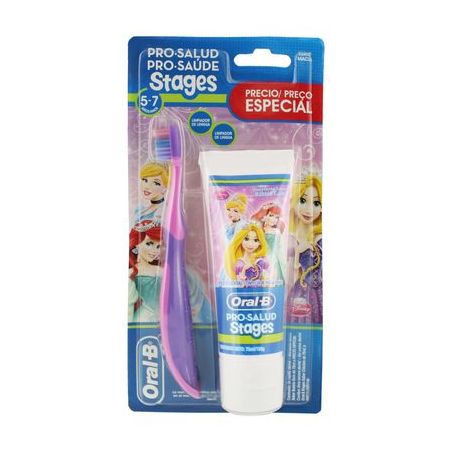 ESC.DENTAL ORAL B INFANTIL STAGES 3 +CREME DENTAL