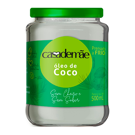 Óleo de coco casa de mãe 500ml