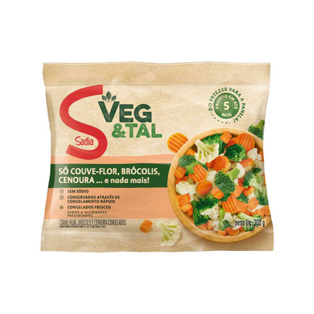 Mix Vegetais Sadia Congelado 300G
