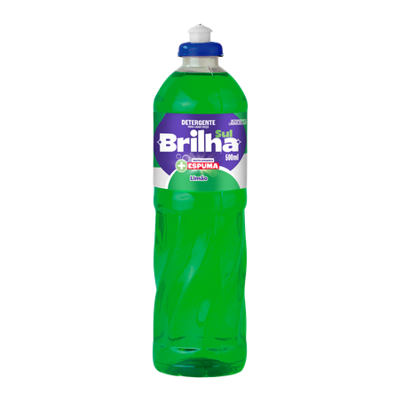 Deterg brilha sul 500ml limao