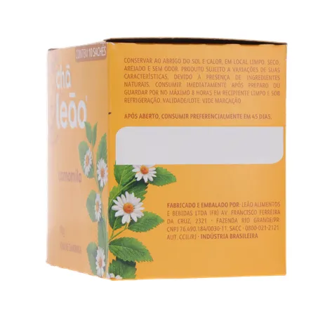 Chá Leão Camomila Sachê 10UN 360-7