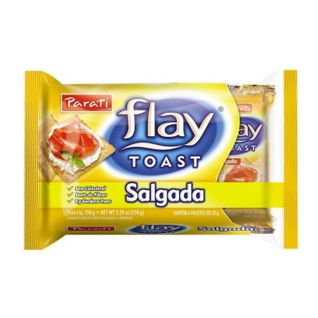 Torrada parati flay 120gr toast salg