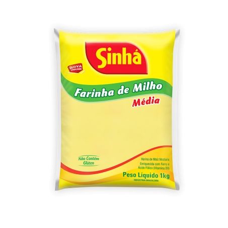 Farinha milho sinha 1kg media amare