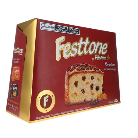 Panettone de Páscoa Festtone Chocolate e Laranja Cristalizada 400G 360-32