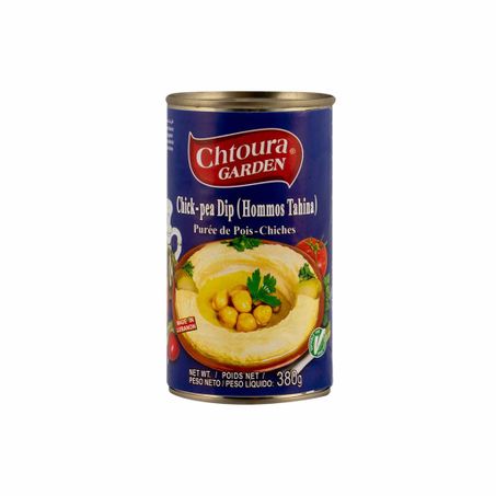 Hommus Pasta De Grão Bico Chtoura Garden Lt 380g