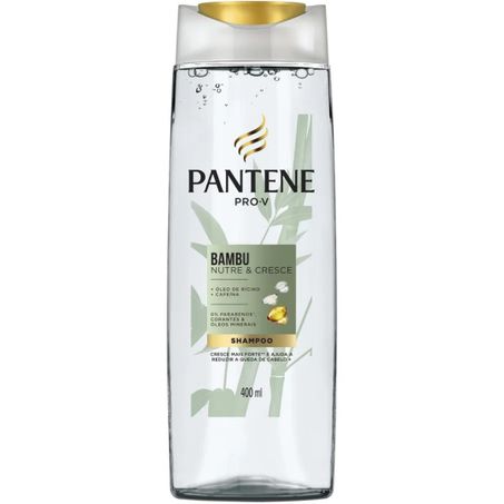 Shampoo pantene 400ml bambu nutre e cresce||
