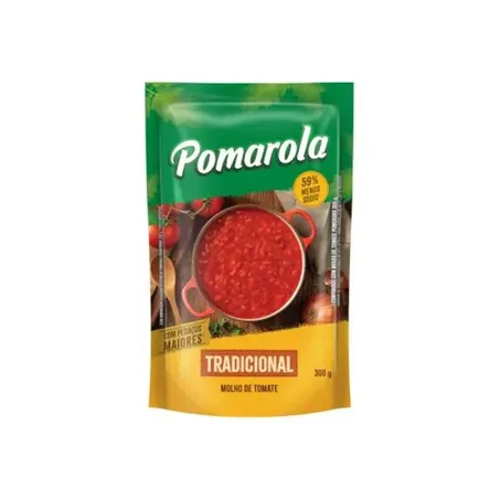 MOLHO TOMATE TRADICIONAL POMAROLA  300G (088458)