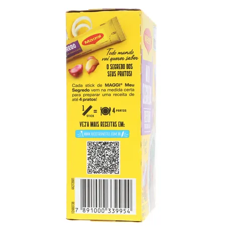 TEMPERO MAGGI MEU SEGREDO ALHO E CEBOLA 49G 360-28