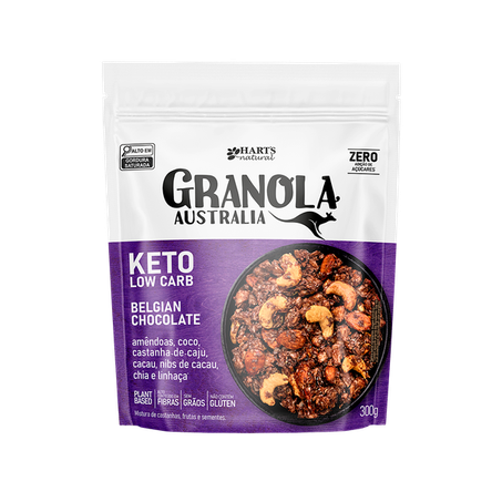 Granola harts autraliana low carb/ choco belga 200g