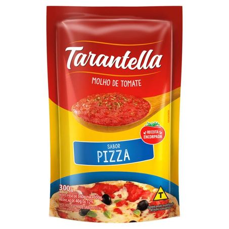 Molho de tomate tarantella pizza sc 300g