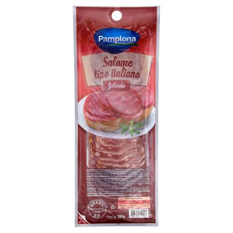 Salame italiano fatiado pamplona
