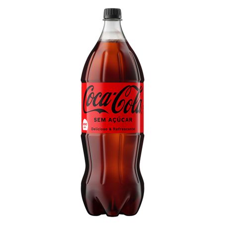 REFRIGERANTE COCA-COLA ZERO GARRAFA 2L