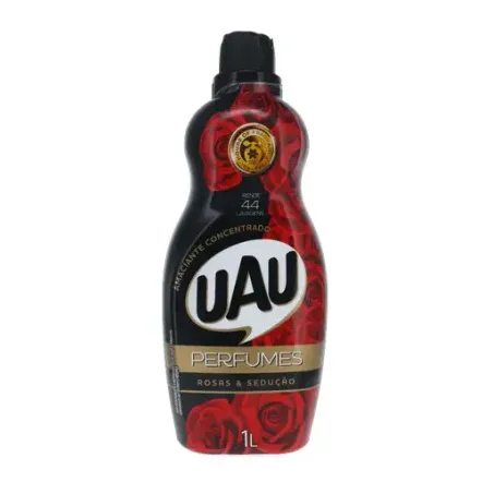 Amaciante Concentrado Uau Perfumes Rosas & Sedução Frasco 1lt