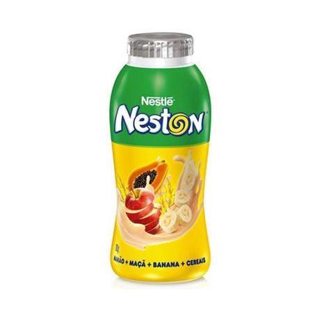 Bebida Láctea Neston Mamão Maçã Banana Cereais 180G