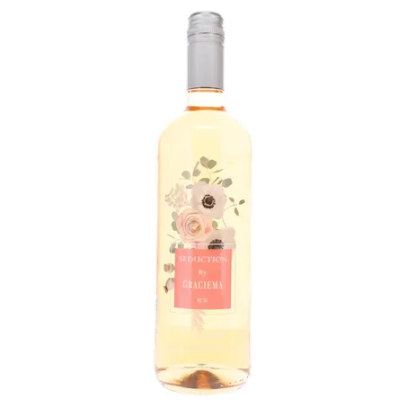 VINHO FRISANTE GRACIEMA SEDUCTION ROSÉ SUAVE GARRAFA 750ML
