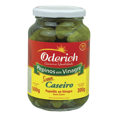 Pepinos caseiro oderich