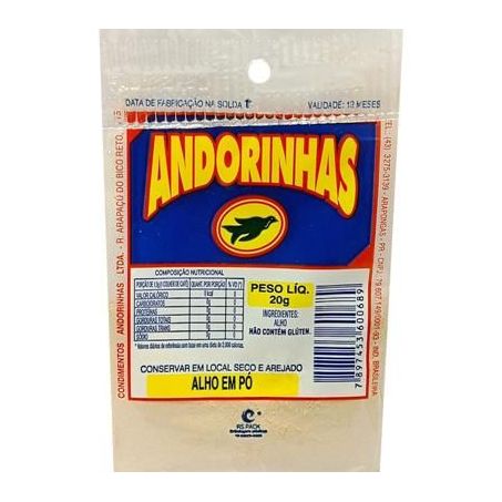 Alho Andorinhas 20g Po 