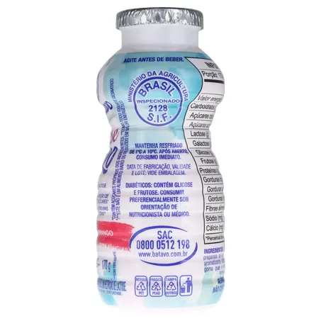 BEBIDA PENSE ZERO MORANGO BATAVO 170G 360-8