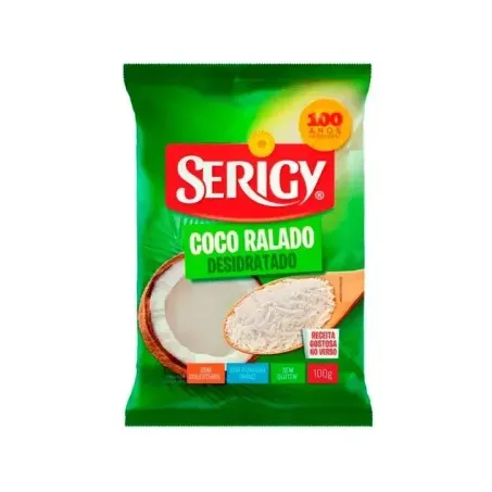 Coco serigy ralado desidratado 100g