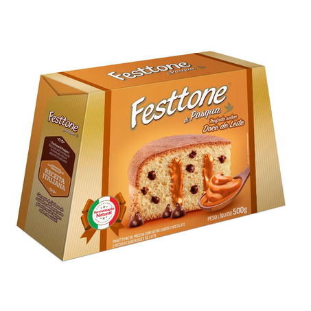 Colomba Pascal de Doce de Leite Festtone 500G