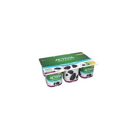 Leite fermentado activia ameixa triplo zero 510g